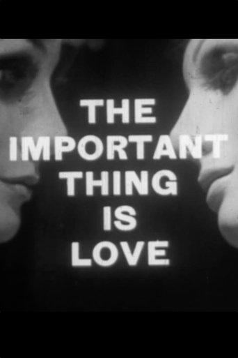 Important Thing is Love (1971) dizi afişi