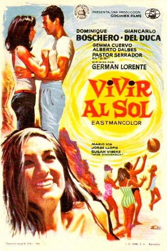 Vivir al sol film afişi