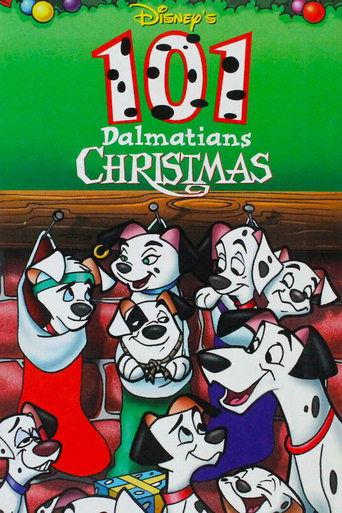 101 Dalmatians Christmas film afişi