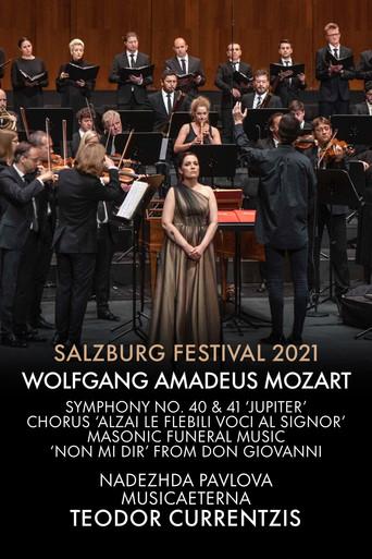 Salzburg Festival 2021: Currentzis conducts Mozart film afişi