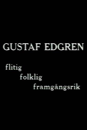 Gustaf Edgren - flitig, folklig, framgångsrik filmregissör film afişi