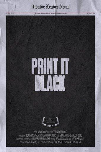 Print It Black film afişi