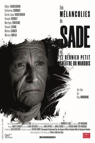 Les mélancolies de Sade film afişi