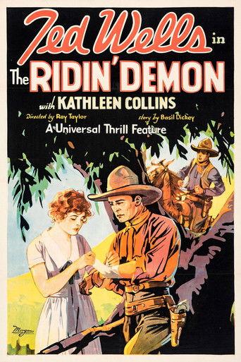 The Ridin' Demon film afişi