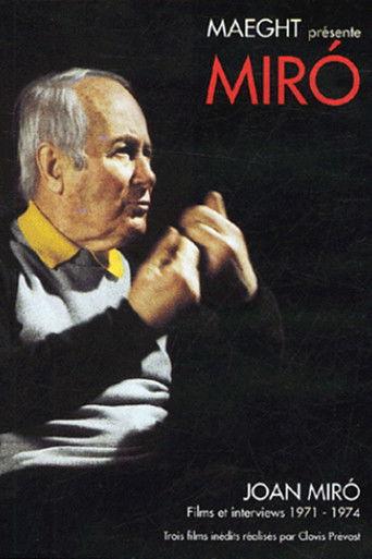Miró. Litographie d'une affiche film afişi