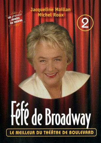 Féfé de Broadway film afişi
