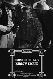 Broncho Billy's Narrow Escape film afişi