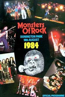 Van Halen Live at Monsters of Rock, Donington Park 1984 film afişi