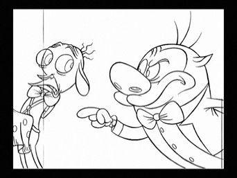 Naked Beach Frenzy: Pencil Tests