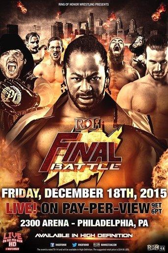 ROH: Final Battle 2015 film afişi