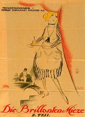 Die Brillantenmieze, 2. Teil film afişi