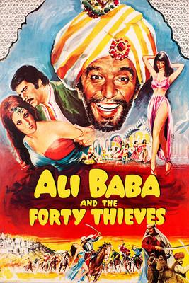 Ali Baba and the Forty Thieves film afişi