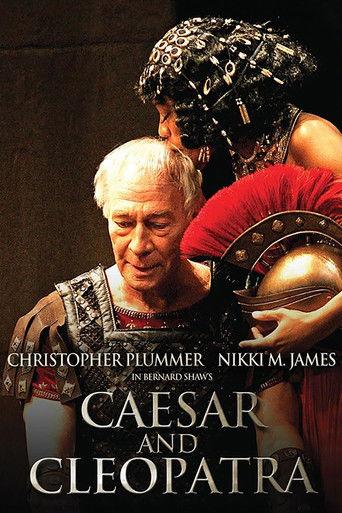 Caesar and Cleopatra film afişi
