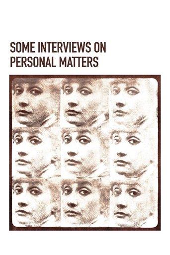 Some Interviews on Personal Matters film afişi