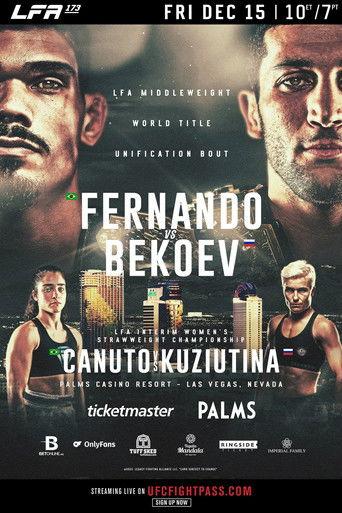 LFA 173: Fernando vs. Bekoev film afişi