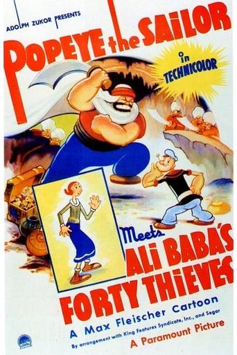 Popeye the Sailor Meets Ali Baba's Forty Thieves film afişi