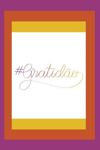 Gratidão dizi afişi