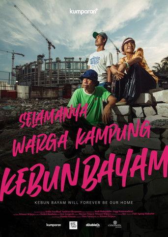 Selamanya Warga Kampung Kebun Bayam film afişi