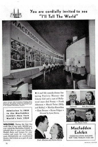 I'll Tell the World film afişi