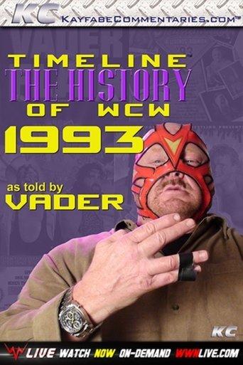 Timeline: The History of WCW – 1993 – As Told By Vader film afişi