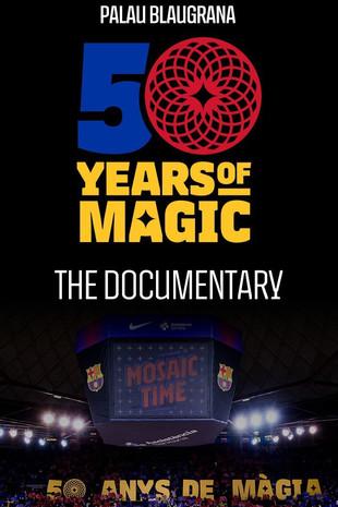 Palau Blaugrana: 50 years of magic film afişi
