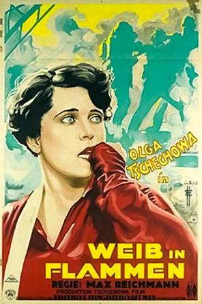 Weib in Flammen film afişi