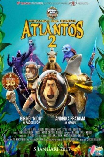 Petualangan Singa Pemberani Atlantos 2 film afişi