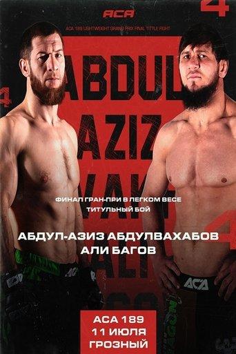 ACA 189: Abdulvakhabov vs. Bagov 4 film afişi