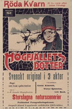 Högfjällets dotter film afişi