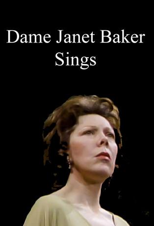 Dame Janet Baker Sings film afişi