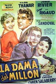 La dama del millón film afişi