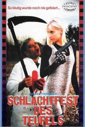 Schlachtfest des Teufels film afişi