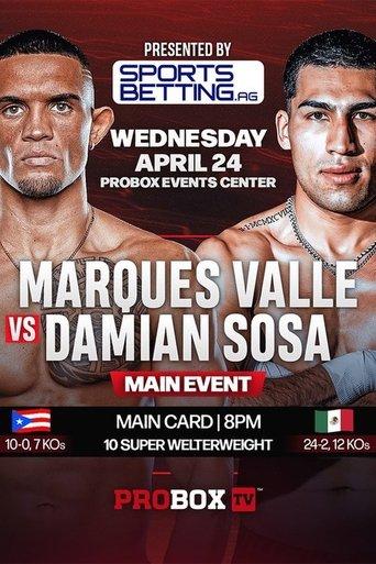 Marques Valle vs. Damian Sosa film afişi