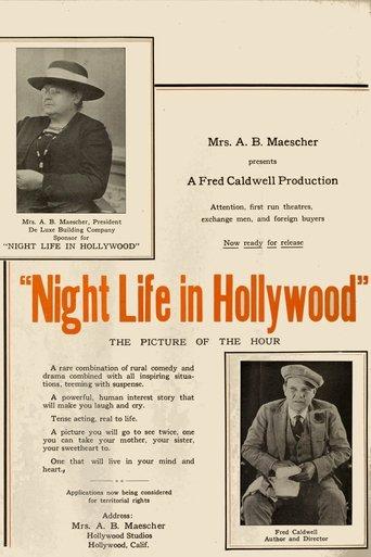 Night Life in Hollywood film afişi
