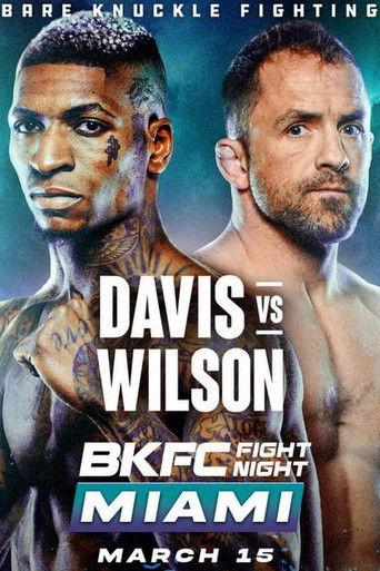 BKFC Fight Night Miami: Davis vs. Wilson film afişi