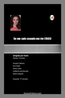 Se me sale cuando me río film afişi