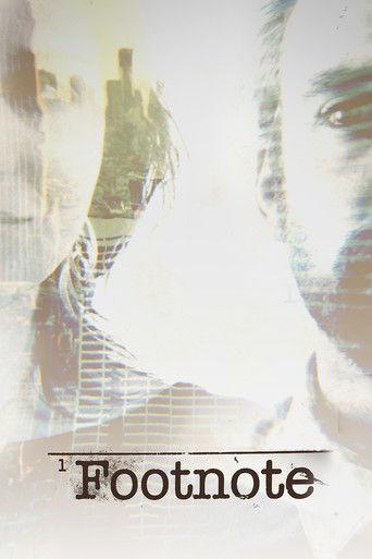 Footnote film afişi