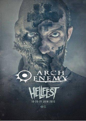 Arch Enemy - Hellfest Open Air 2015 film afişi