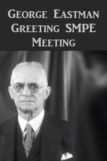George Eastman Greeting SMPE film afişi