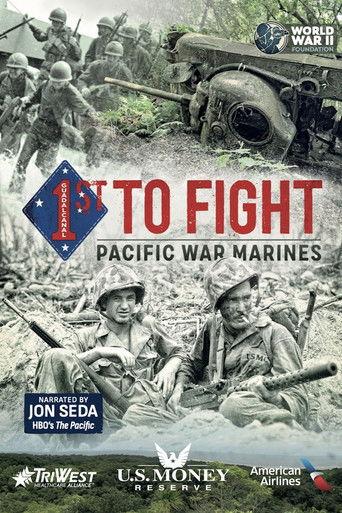 1st to Fight: Pacific War Marines film afişi