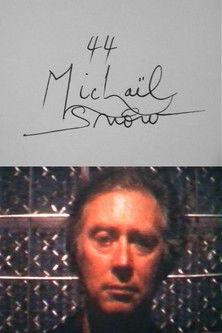 Cinématon n°44 : Michael Snow film afişi