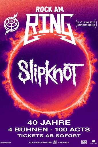 Slipknot - Live at Rock Am Ring 2025 film afişi