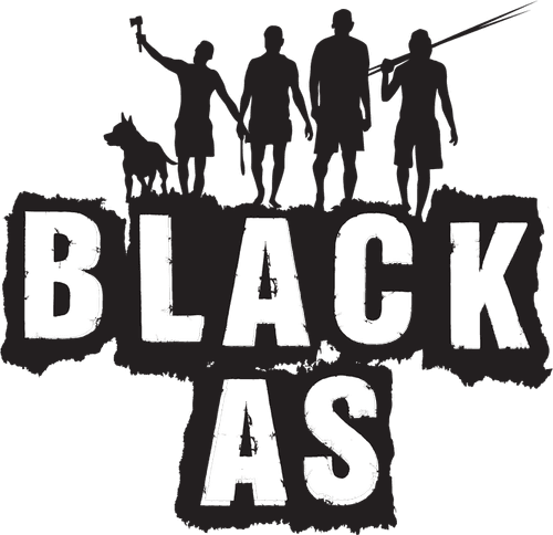 Black As logo
