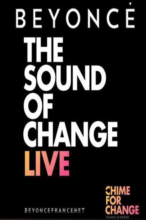 Beyonce: The Sound of Change Live film afişi