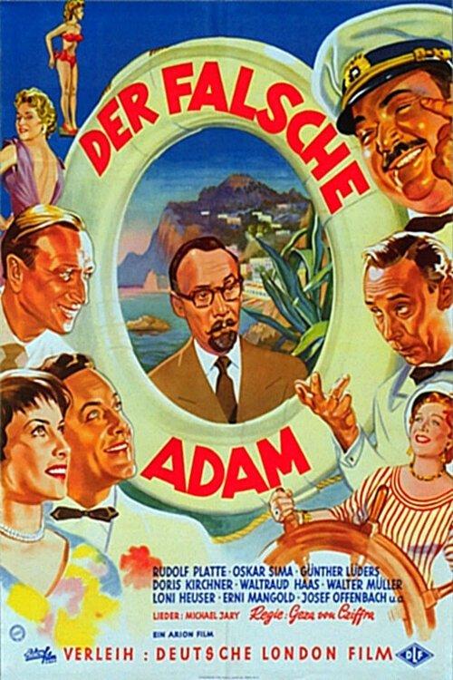 Der falsche Adam film afişi