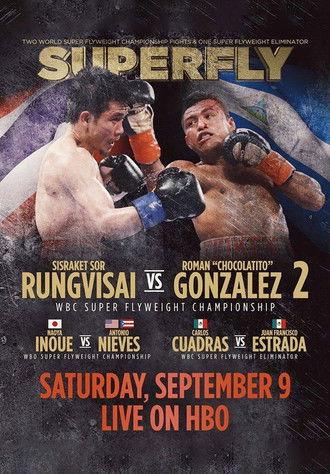 Srisaket Sor Rungvisai vs. Roman Gonzalez 2 film afişi