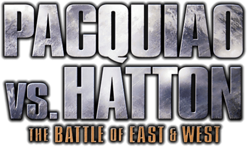 Manny Pacquiao vs. Ricky Hatton logo
