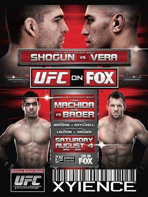 UFC on Fox 4: Shogun vs. Vera film afişi