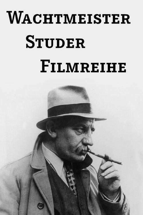Wachtmeister Studer Filmreihe koleksiyon afişi