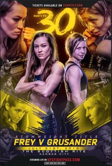 Invicta FC 30: Frey vs. Grusander film afişi